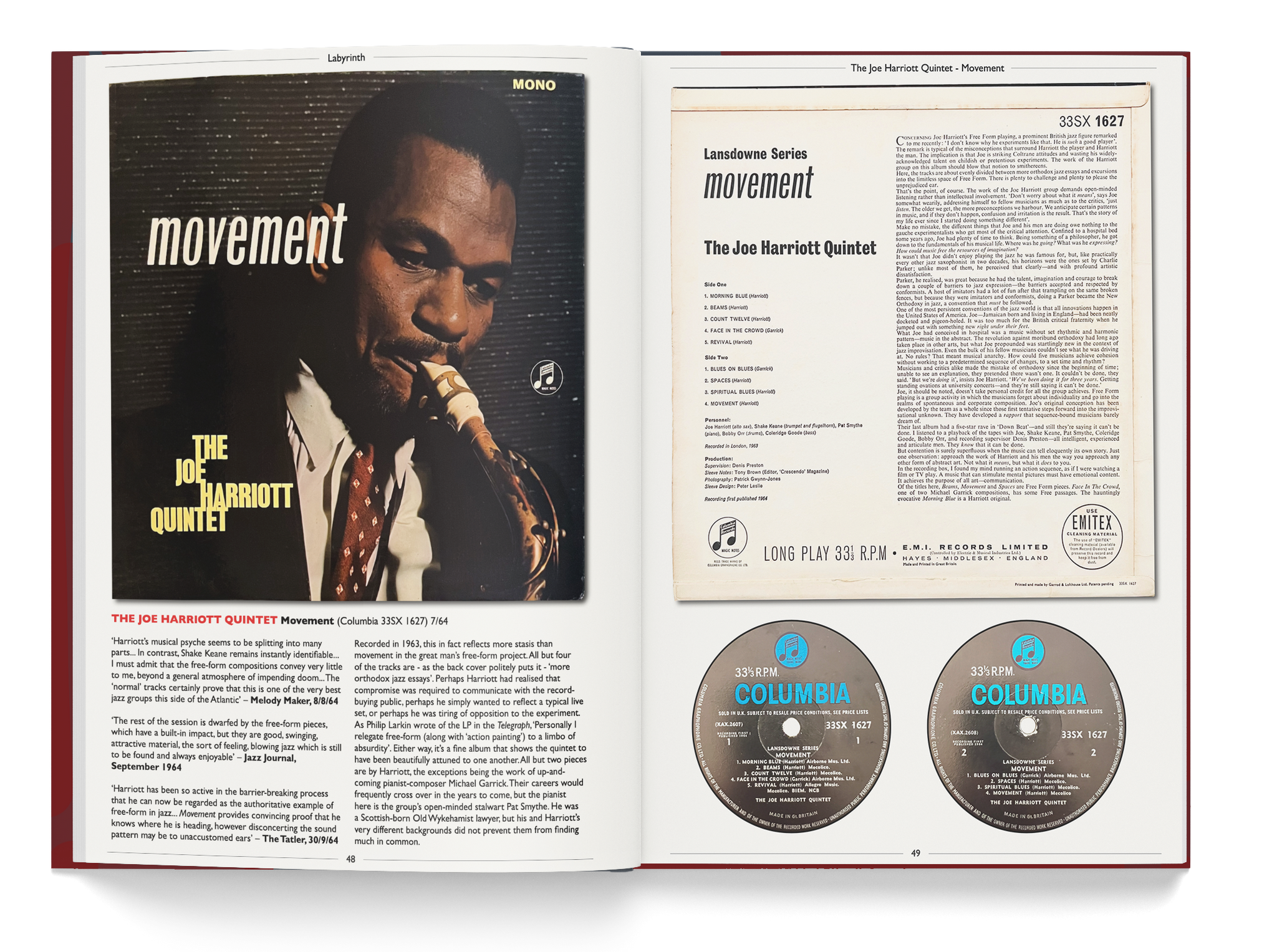 LABYRINTH: BRITISH JAZZ ON RECORD 1960-75 – lansdownebooks
