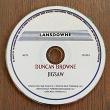Load image into Gallery viewer, Duncan Browne - Jigsaw CD
